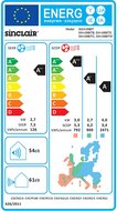 Sinclair Terrel Champagne SIH-09BITC 2,7 kW energielabel