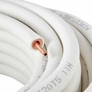 Aircotube 3/8&quot; single koelleiding ge&iuml;soleerd op rol 30 meter